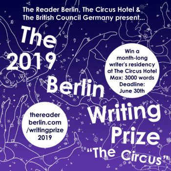 Berlin Writing Prize 2109